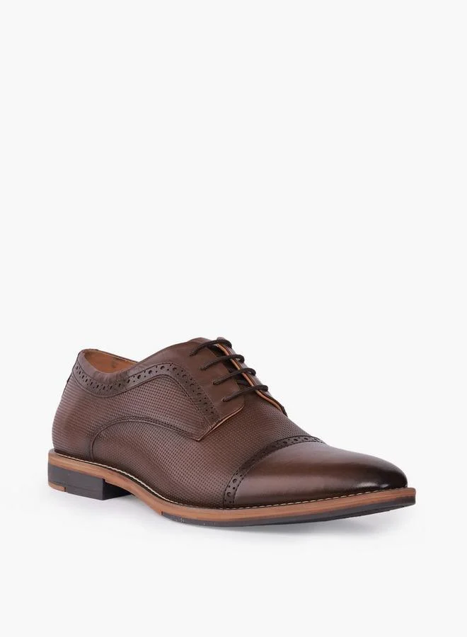 DUCHINI Men Lace-Up Derby Shoes