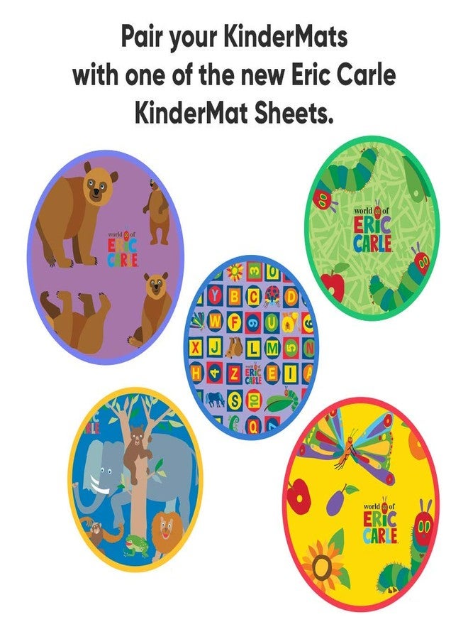 KinderMat 1 inch Basic Rest Mat - 4 Section 1 Inch Thick 500111 - Image 4
