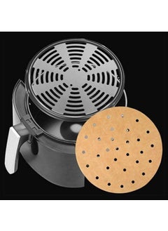 5DM ® 100 Pcs Airfryer Baking Paper Disposable Air Fryer Round Hole Model  - Image 3