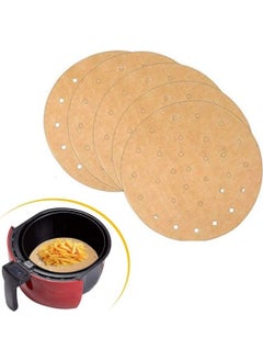 5DM ® 100 Pcs Airfryer Baking Paper Disposable Air Fryer Round Hole Model  - Image 1