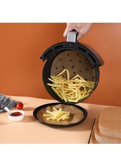 5DM ® 100 Pcs Airfryer Baking Paper Disposable Air Fryer Round Hole Model  - Image 2