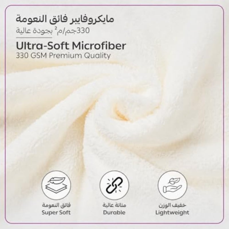 DONETELLA 1-Pcs Unisex Bathrobe - Kimono Collar, Highly Absorbent, Quick Dry, Soft Spa Robe with Belt and Pockets - Microfiber 330 GSM, Everyday Use - Image 2