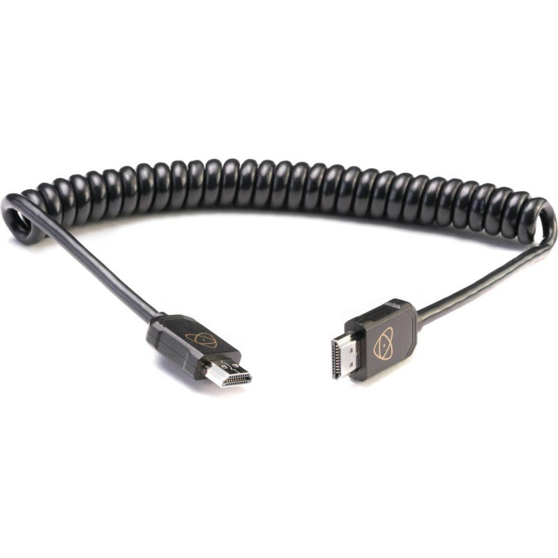 ATOMOS ATOMFLEX PRO HDMI Coiled Cable (Full to Full 40cm) HDMI 2.0 Cable ATOM4K60C6 - Image 3
