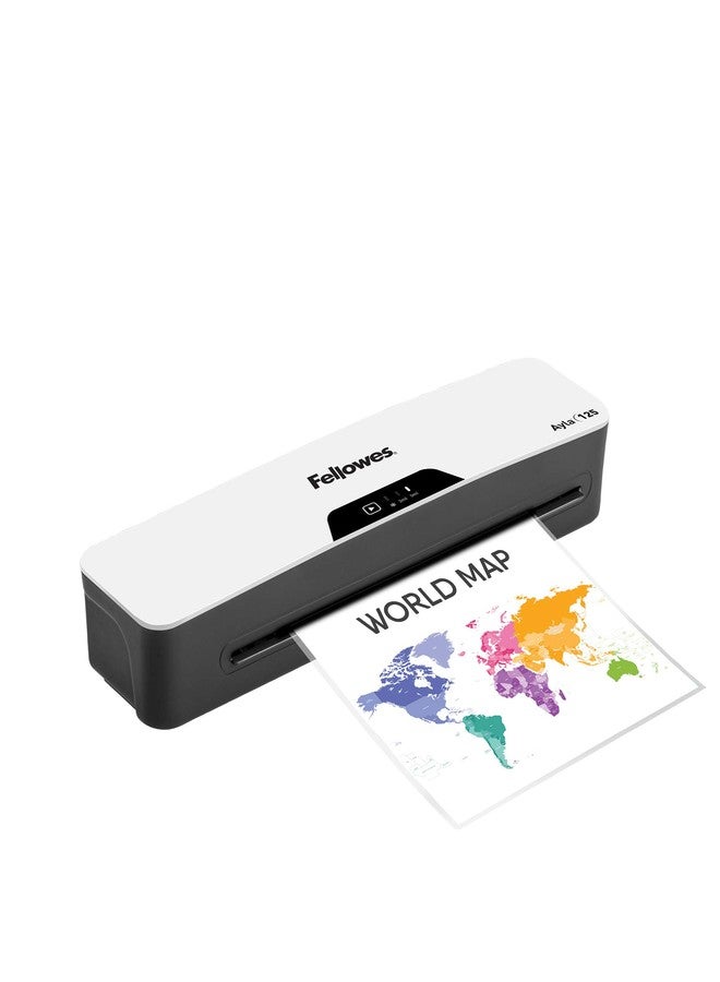 Fellowes Ayla 125 with Rapid 1 Minute Warm Up Paper Laminator Including Pouch Starter Kit (5752001) - Image 3