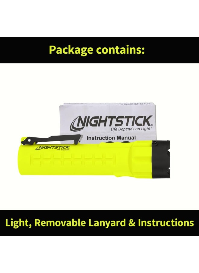 NIGHTSTICK - Xpp-5422Gmx X-Series Intrinsically Safe Dual-Light Flashlight With Dual Magnets Green Black - Image 1