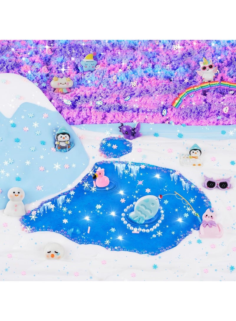 FLYHSO 6 Pack Slimes, Slime for Kids Animal Wonderland, Butter Cloud Slime kit for Girls Ages 6-12, Toys for Girls and Boys, Birthday Ramadan Gifts Party Favors for Kids Goodie Bag Stuffers - Image 4