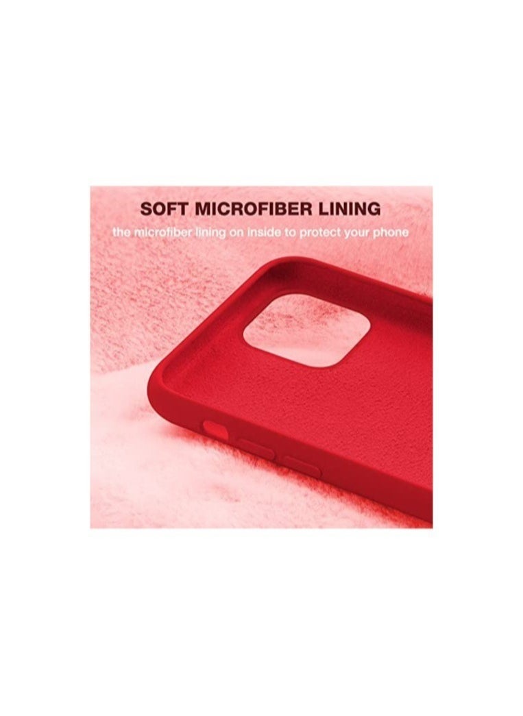 Raxoom Silicone Protective Case Compatible with iPhone 14 Pro Soft Liquid Gel Rubber Cover Shockproof Bumper Anti-Scratch Anti-Fingerprint Anti-Drop Slim Cover for iPhone (for iPhone 14 Pro) - Image 3