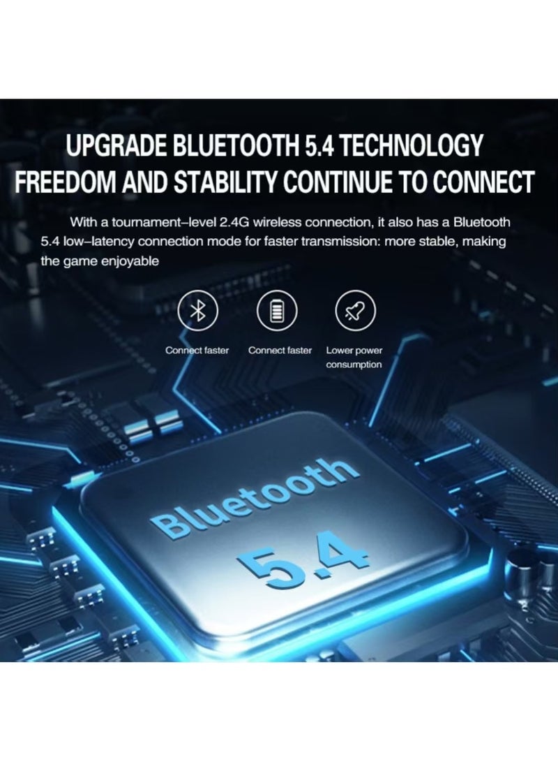 Komc GT808 2.4GHz Bluetooth Gaming Headset For PS4/PS5/XOne/XSeries/Nswitch/PC - Image 4