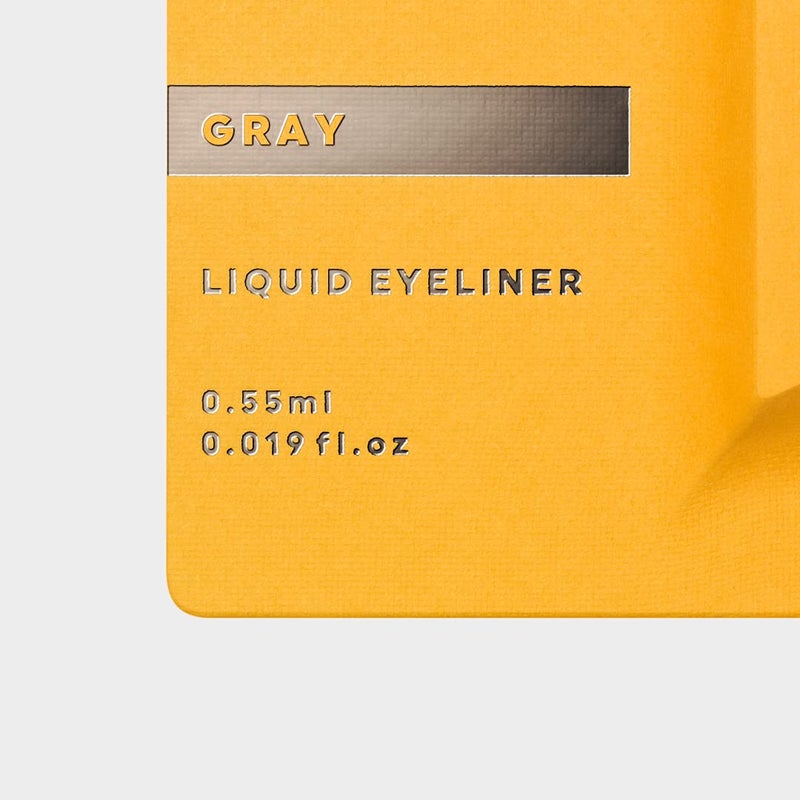 UZU Flowfushi UZU Eye Opening Liner Liquid Eyeliner (Gray) - Image 5