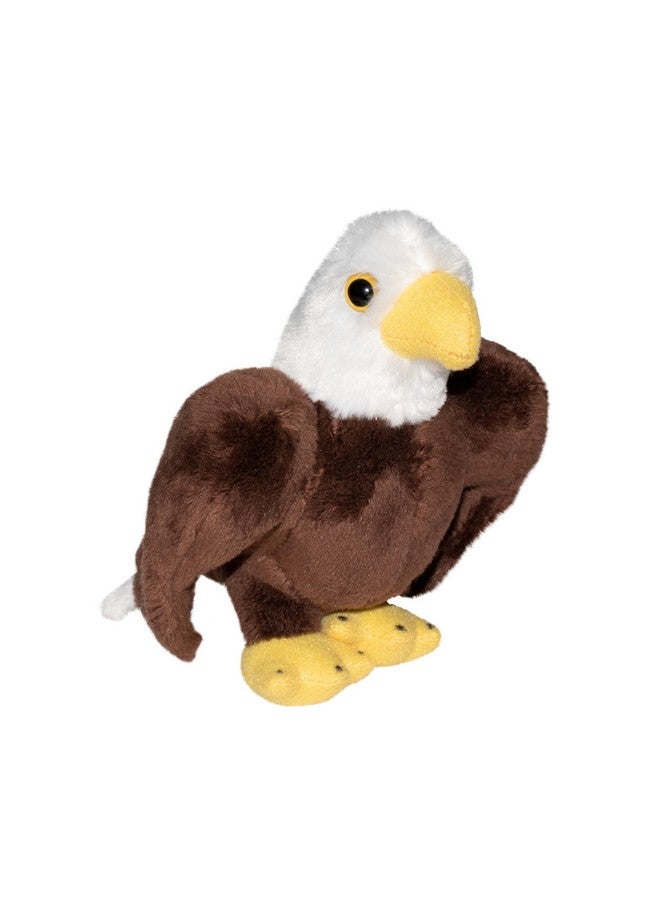 Wild Republic Wild Republic Pocketkins Eco Bald Eagle, Stuffed Animal, 5 Inches, Plush Toy, Made from Recycled Materials, Eco Friendly 