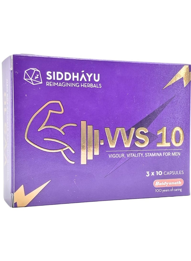 VVS 10 CAPS 30'S