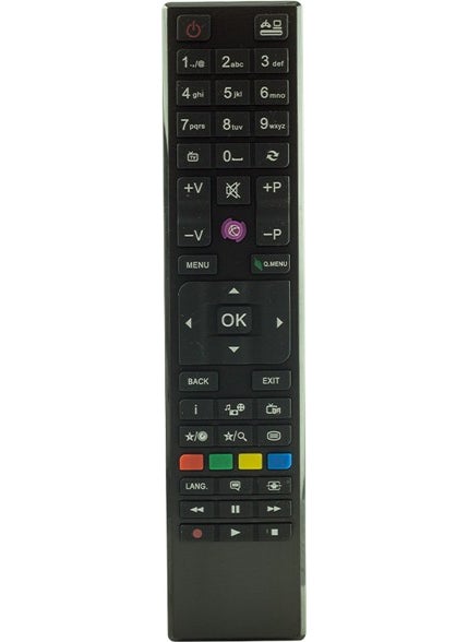 Telefunken 48TF6020 Compatible LCD LED TV Remote Control
