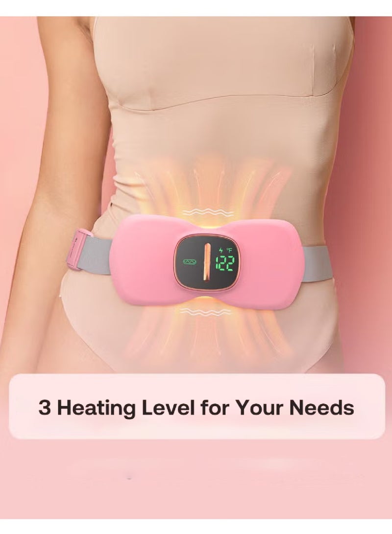 Rock Pow Heating Pad for Period Cramps, FSA HSA Eligible, Portable Menstrual Heating Pad, Period Pain Relief Heated Pad, Back or Belly Heating Belt, Gifts for Her Women Girl Friend Wife - Image 2