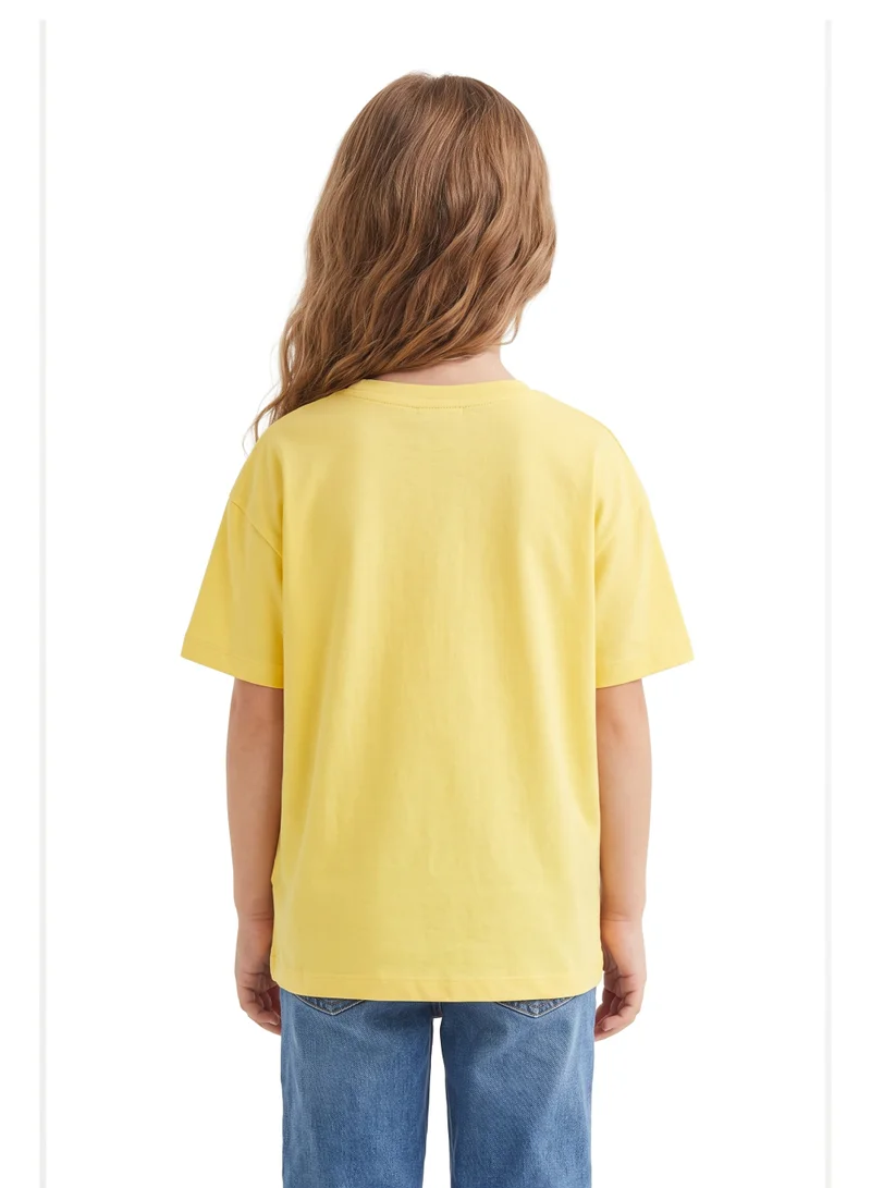 Disney Disney The Aristocats Toddler Girls’ Oversized Drop Shoulder T-Shirt – Cute Casual Relaxed Fit Tee