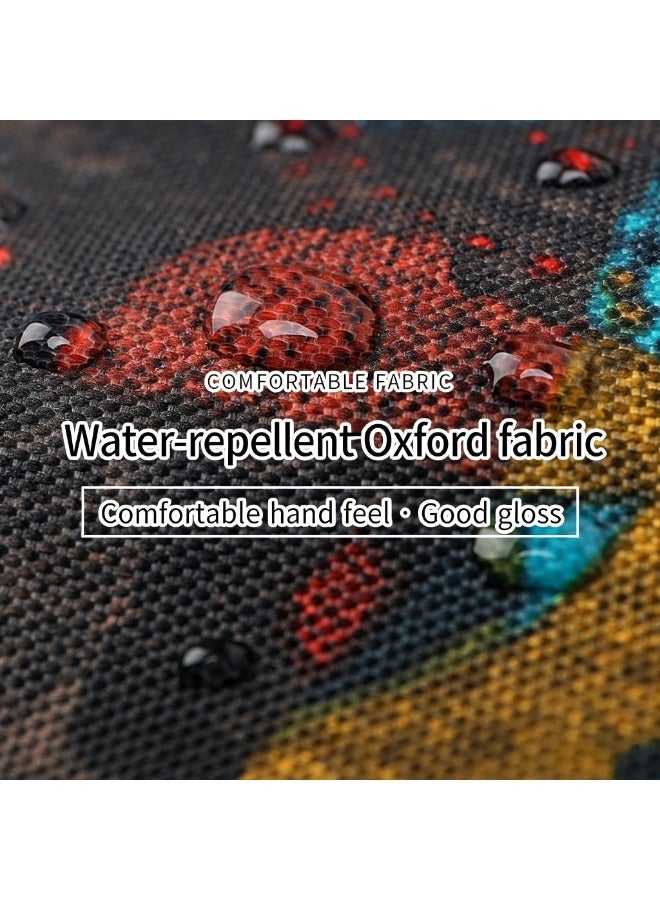 Aolida 1-Piece Men's Korean Version Laptop Backpacks Minimalist Middle School Student Backpack Heat Transfer Printed Casual Backpack - Image 4