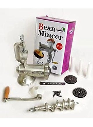 Manual Meat Grinder Biscuit Maker - Cast Iron - Size 10 Multifunctional meat and vegetable grinder combines a meat grinder, vegetable blender, biscuit and cookie maker in one device, saving space in the kitchen and making it easier for you to multitask. Elegant design and high precision: Made of high-quality cast iron in modern and attractive colors, it adds an aesthetic touch to your kitchen and grabs everyone's attention. High-quality materials: The cast iron used in the manufacture of the grinder provides exceptional durability and strength, ensuring that it can withstand many years of intensive use. Easy to install and use: The grinder can be easily installed on any table in the kitchen and adjusted tightly. The design also has a practical size that makes it easy to use and clean. Cookie and biscuit making capabilities: It allows you to make biscuits and cookies in different shapes and sizes and add a special touch to your meals. - pzsku/Z02481B9F599CEC31A8C6Z/45/_/1725291222/03d6e7d1-996a-4e57-95f9-ec2fc449c9ea