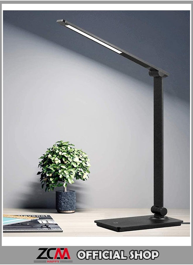 ZCM-HAPPY - LED Foldable and Rechargeable Table Lamp for Optimal Learning Environments - Ideal for Students and Children in Reading and Writing Activities - Image 1