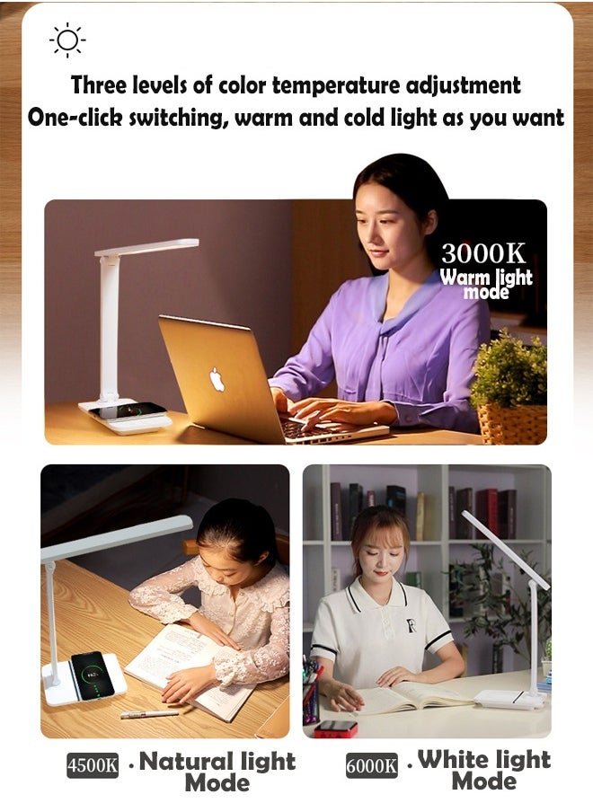 ZCM-HAPPY - LED Foldable and Rechargeable Table Lamp for Optimal Learning Environments - Ideal for Students and Children in Reading and Writing Activities - Image 1