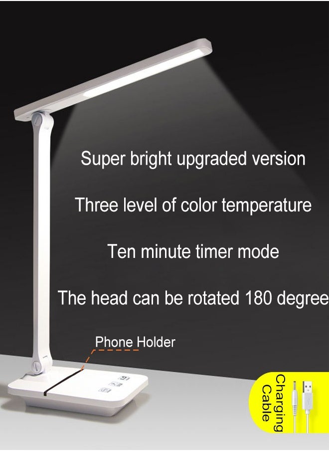 ZCM-HAPPY - LED Foldable and Rechargeable Table Lamp for Optimal Learning Environments - Ideal for Students and Children in Reading and Writing Activities - Image 1