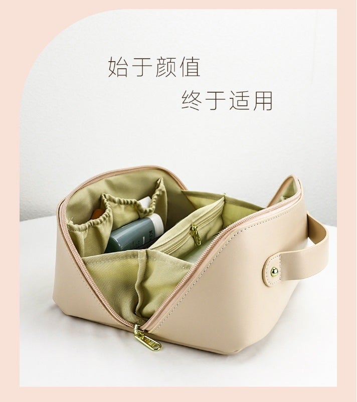 Etsy Embroidered Personalized Cosmetic Bag Travel Cosmetic Bag Large Capacity High-End Cosmetic Bag Wash Bag - Image 1