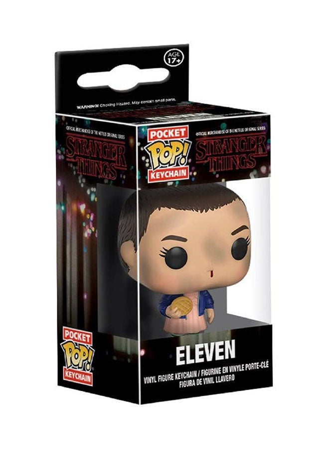 بوب سلسلة مفاتيح بتصميم شخصية إليفن مع بسكويت إيجو طراز 14227 من مجموعة بوب! كي تشين - Image 1