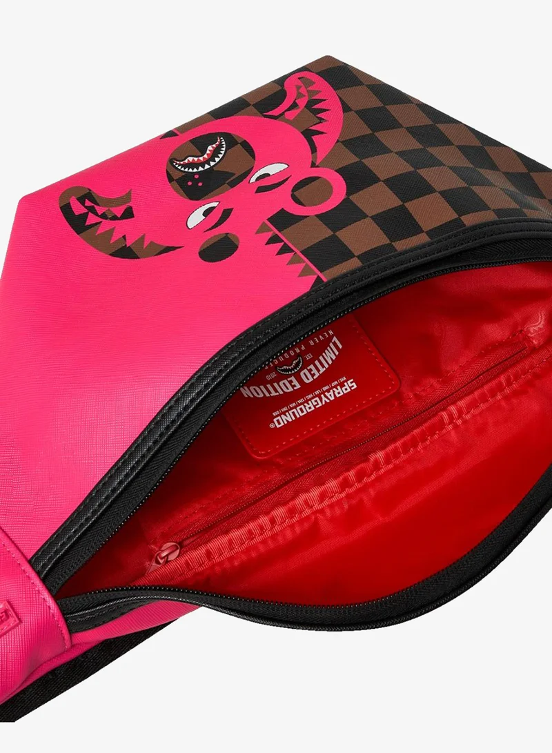 SPRAYGROUND  SG PINK BEAR SHARK SAVVY CROSSBODY  | Best Price UAE