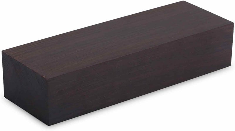 Zunate 2PCS Ebony Wood Blocks for Carving and Turning, 12x4x2.5cm Lumber Blanks with Fine Grain for Musical Instruments and Tool Handles - Image 5