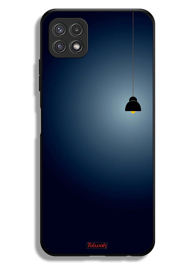 Tolwak Samsung Galaxy A22 5G Protective Case Cover Hanging Light Art - Image 1