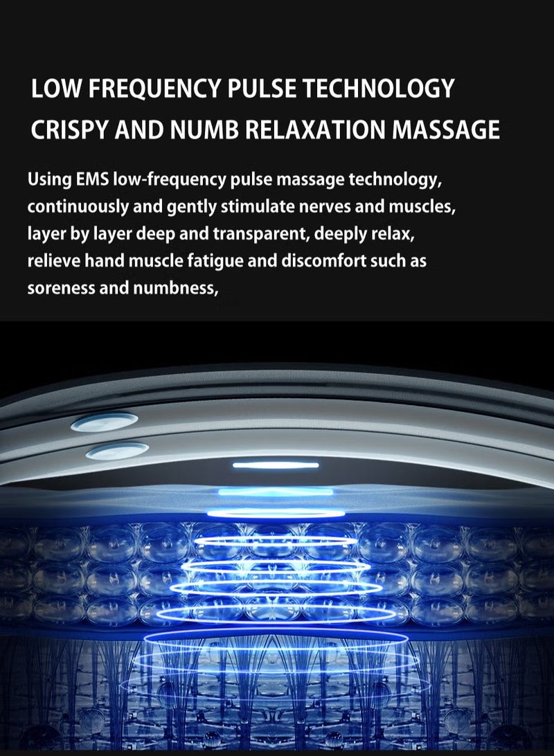 Techlove Intelligent tendon sheath hand heating wrist guard, breathable hot compress, detachable hand sprain massage protector - Image 4