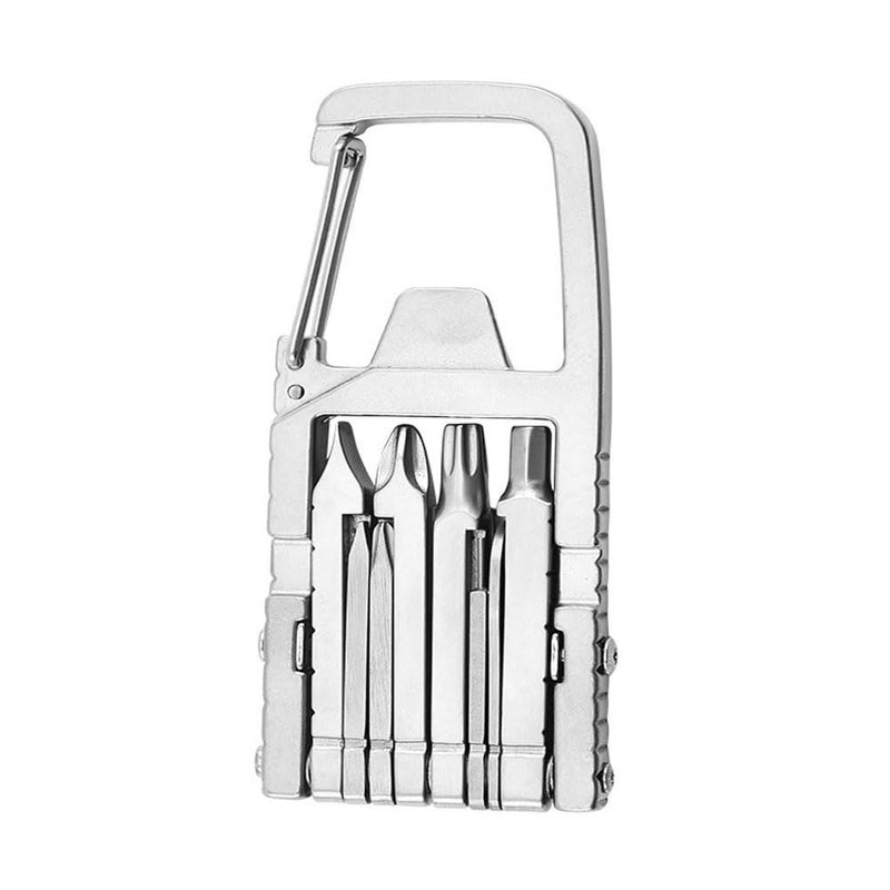 Multifunctional 13 In 1 Keychain Screwdriver Bottle Opener Tool For Camping Daily Repair - Image 2