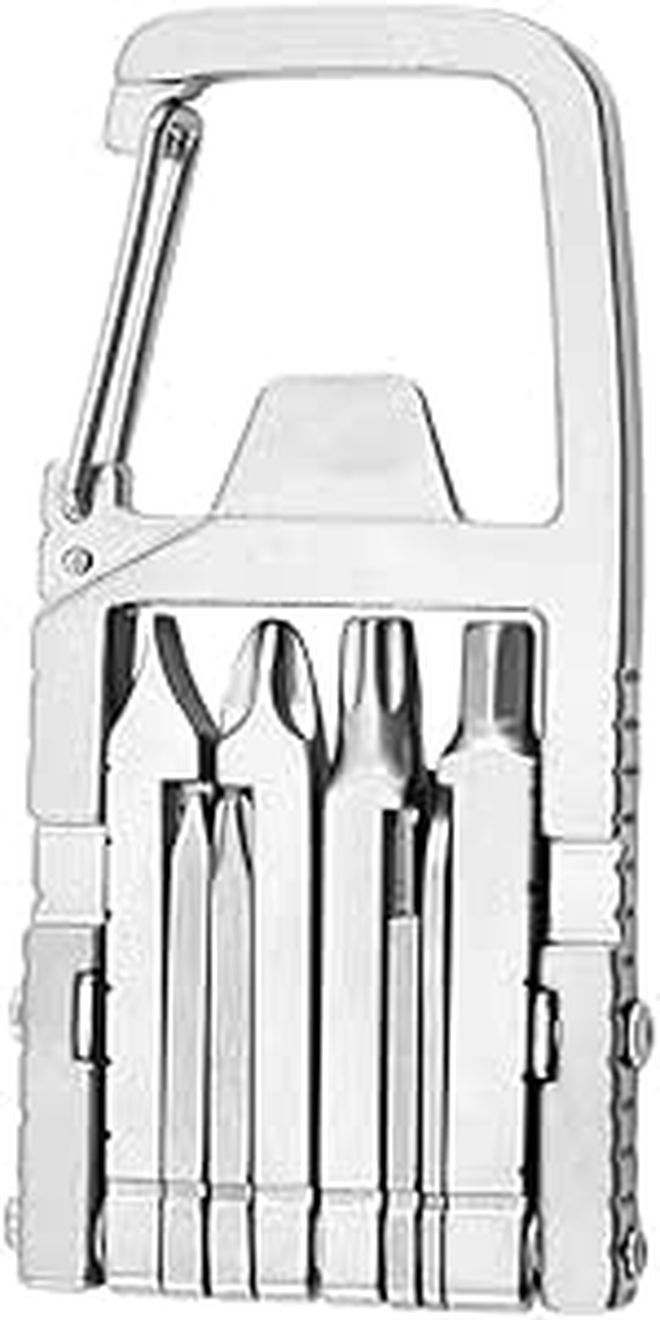 Multifunctional 13 In 1 Keychain Screwdriver Bottle Opener Tool For Camping Daily Repair - Image 1