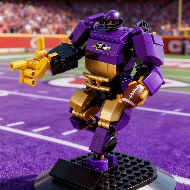مجموعة مكعبات البناء - ميكانيكية فرق NFL (32 فريقًا) - Image 1