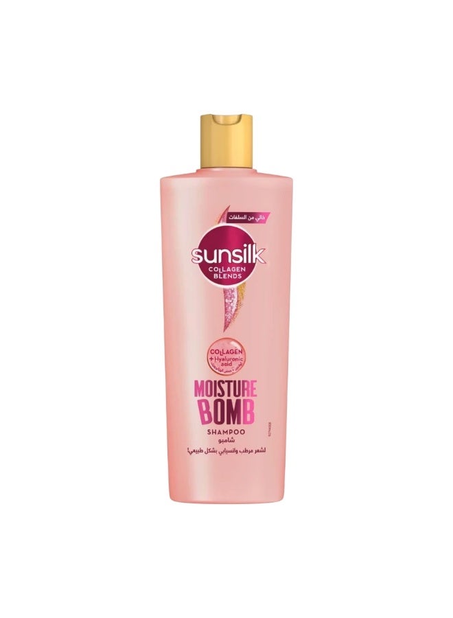 Sunsilk Collagen Blends Moisture Bomb Shampoo With Hyaluronic Acid- 350ml