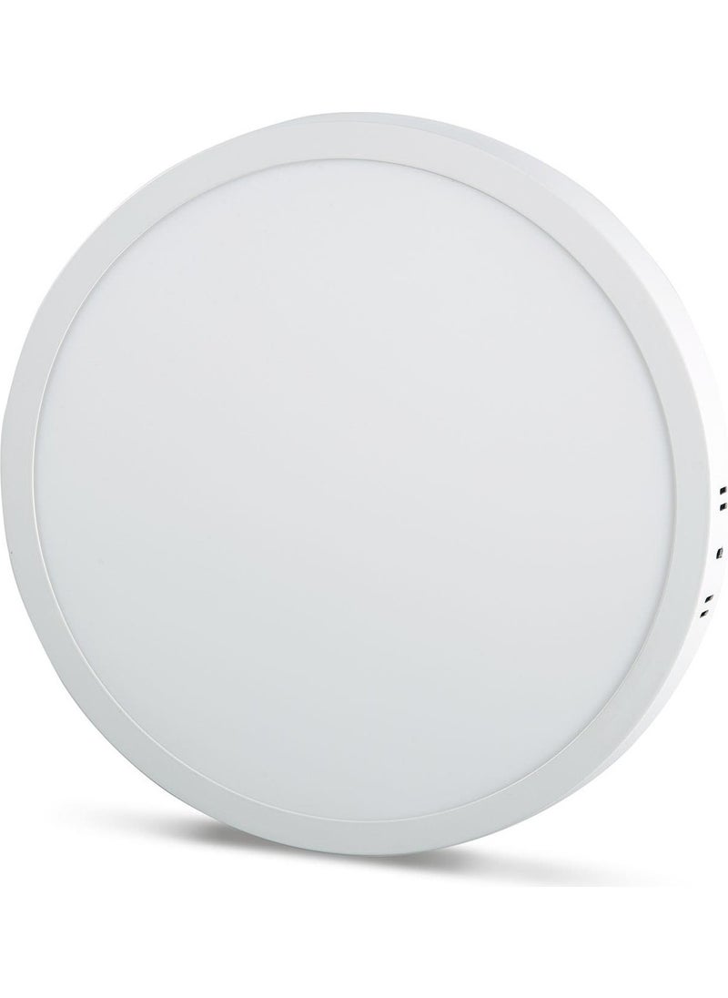 Noas 24W/3200K S.ü LED Panel Luminaire Round (Daylight-6 Pieces) 