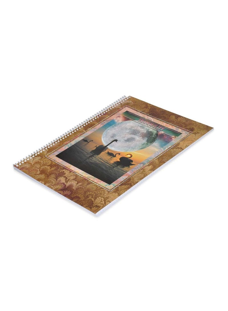 FIS 10-Piece FIS Spiral Notebook Soft Cover A4 5mm Square 80-Sheets - FSNB5A480CTY - Image 3