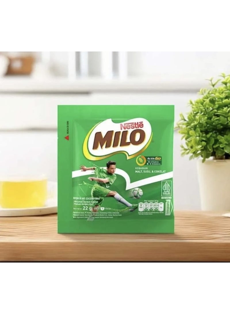 MILO Activ-Go Sachet 22 g NESTLE Milo Sachet 22 g Susu Minuman Coklat - Image 1