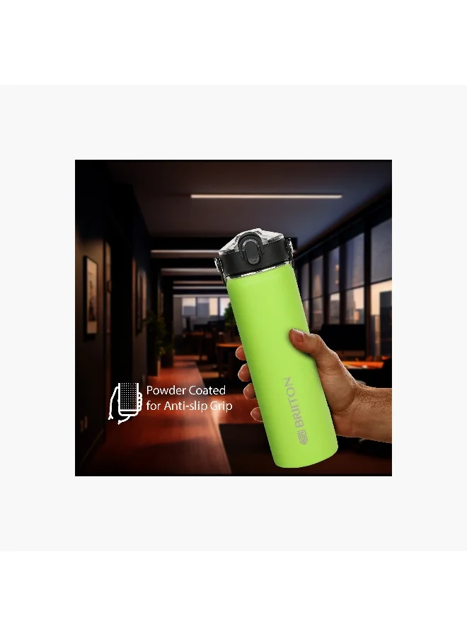 Briiton Water bottle -750Ml Double wall (stainless steel) Insulated Bottle-keeps Hot and Cold