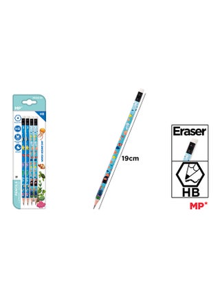 Pensils HB 4pcs