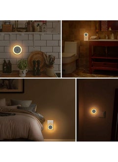 MJZ 2 Pack LED Night Light, Warm White  Magic Lamp with Sensor Auto On No Light in Room, Diffused Light, Energy Saving, Connecting Night Light for Bedroom Bathroom Kitchen Hallway Stairs Kids Room  - Image 4