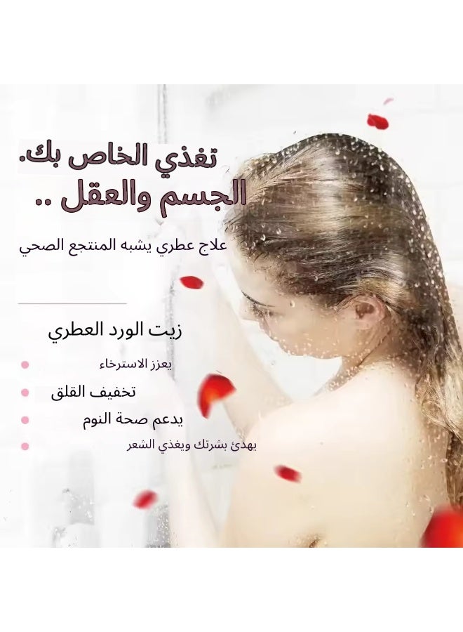 رأس دش للعلاج بالروائح العطرية مرشح مسبق لمياه الصنبور المنزلية لإزالة الكلور ورأس دش للعناية بالبشرة وإكسسوارات الحمام - Image 3