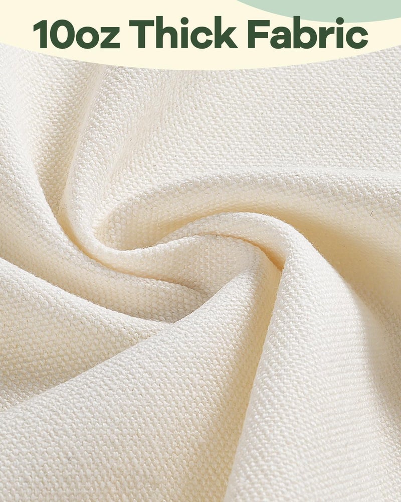 Lzerking 24 Pack Large Canvas Tote Bag Bulk, 14.5x16.3 Inches Blank Tote Bags for DIY Projects, Gift - Image 2