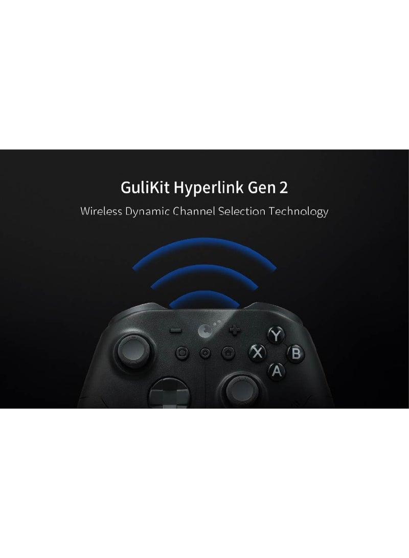 GuliKit ES Wireless e-Sports Controller – Ultra Low Latency, Anti-Drift Hall-Effect Joysticks (3.25 ms) – Multi-Platform (Switch/Switch 2/Windows/Android) - Image 5