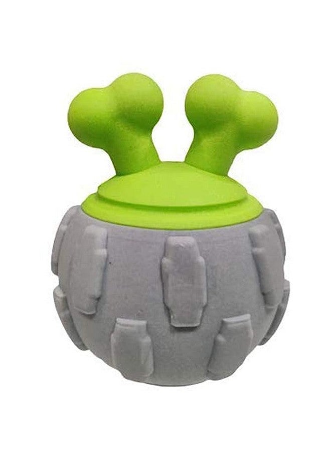 لعبة مضغ مطاطية طبيعية متينة وغير سامة وتفاعلية وتصدر أصواتًا صريرية، مثالية للتدريب ومضغ الكلاب والجراء - متعددة الألوان (عبوة من قطعة واحدة) - Image 1