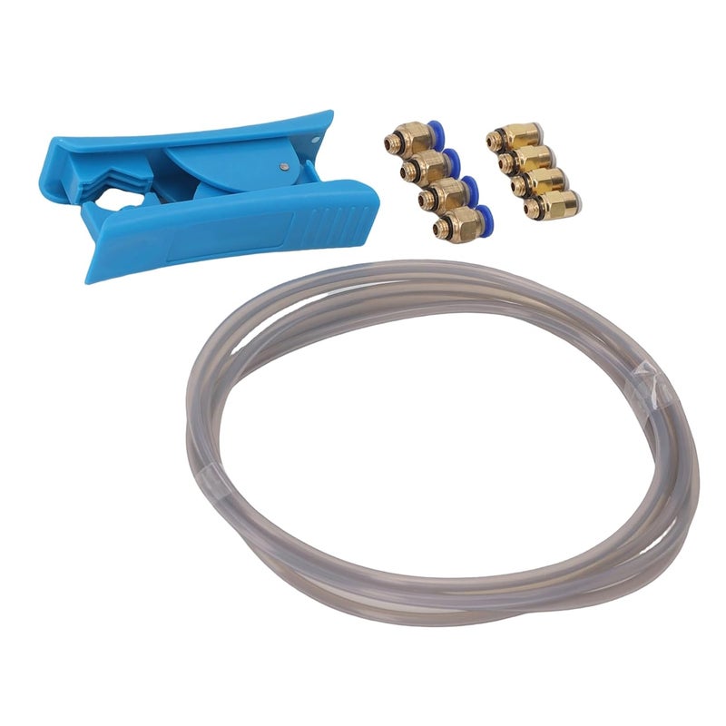 Dpofirs PTFE Tube Kit, Direct Drive Extruder 3D Printer PTFE Tube Smooth Feeding Easy to Install Heatproof 2m for 1.75MM Filament - Image 4