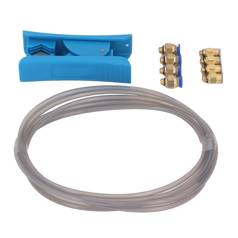 Dpofirs PTFE Tube Kit, Direct Drive Extruder 3D Printer PTFE Tube Smooth Feeding Easy to Install Heatproof 2m for 1.75MM Filament - Image 2