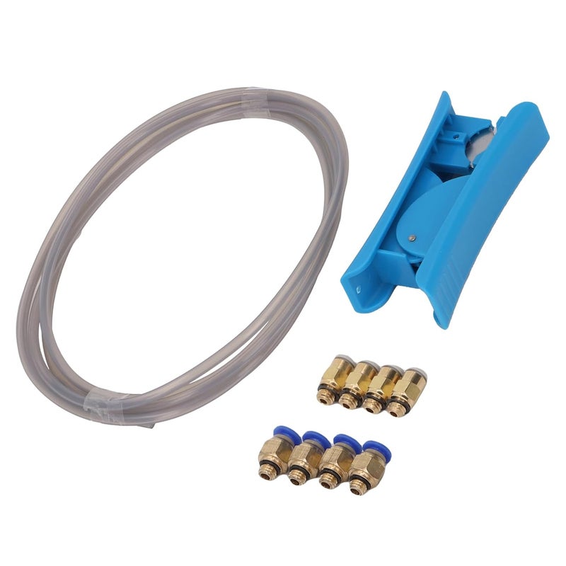 Dpofirs PTFE Tube Kit, Direct Drive Extruder 3D Printer PTFE Tube Smooth Feeding Easy to Install Heatproof 2m for 1.75MM Filament - Image 3
