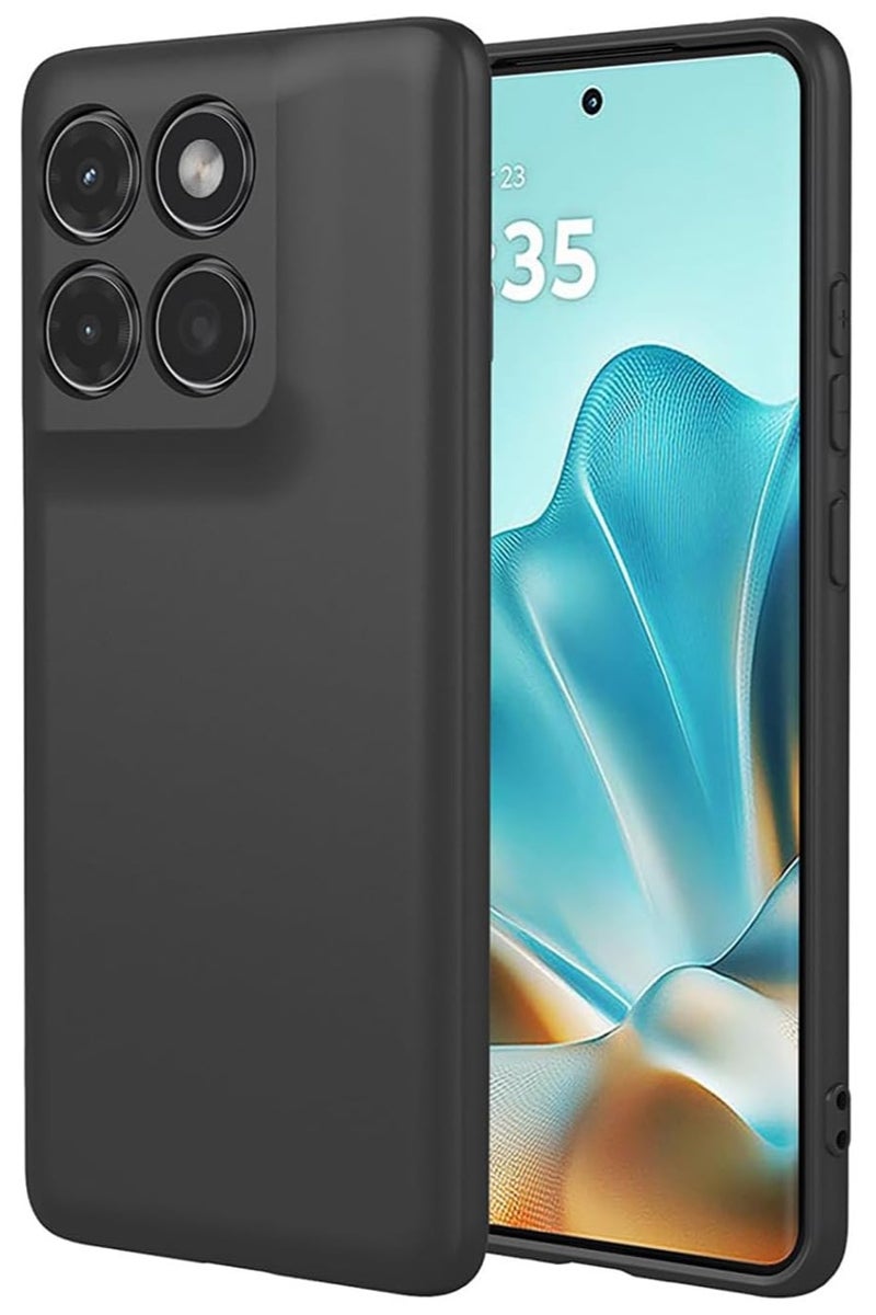 Case for Motorola Edge 60 Pro Soft Silicone Back Cover with Camera Protection Case for Moto Edge 60 Pro - Image 1