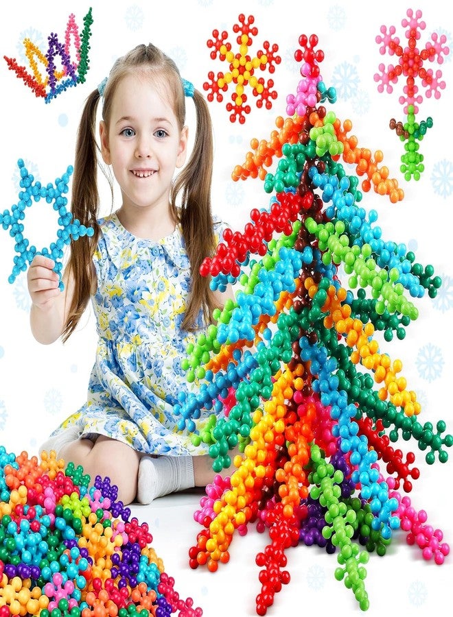 Fezeedi Star Links Interlocking Blocks Educational, Construction Blocks for Kids, Colorful Star Building Blocks Toys for Kids Boys Girls Multicolor for Age 5+ Years (Star Link 200 Pcs) - Image 1
