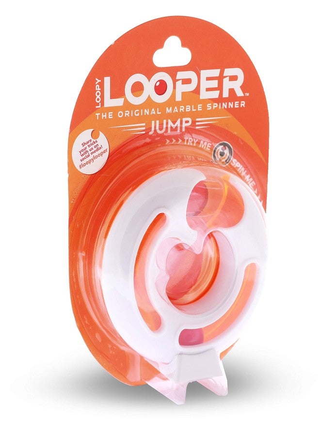 blue orange Loopy Looper Jump- The Original Marble Spinner- Skill Fidget- for Kids Ages 8 Years and Up - Image 2