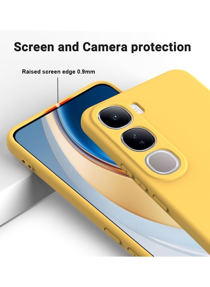 general Silicone Case Compatible with VIVO V40 Lite 5G, Soft-Touch, Shockproof, DustProof, Antiskid Full Body Protection Cover with Lanyard Wrist Strap for VIVO V40 Lite - Image 2